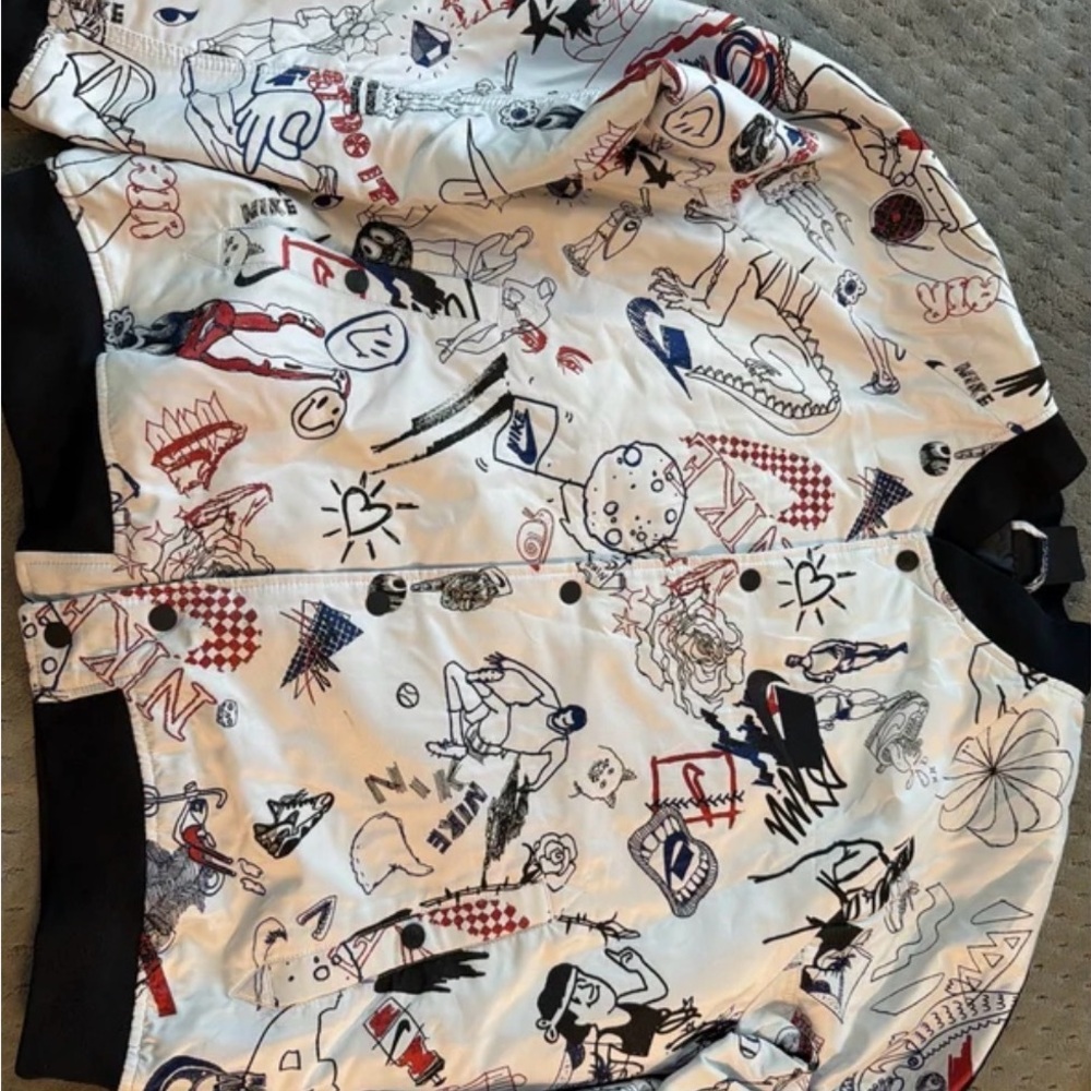 Nike Multicolor Graphic Bomber Jacket
